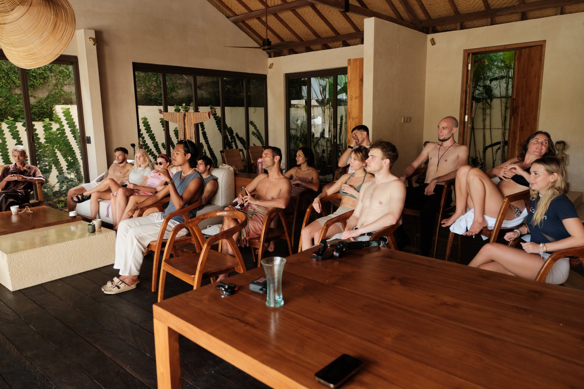 Community learning session